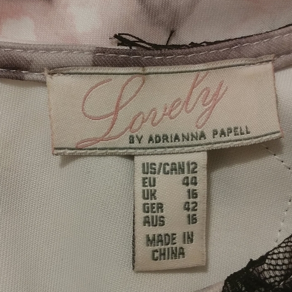 🌺Women "Lovelry" light pink and brown dress - Picture 4 of 4